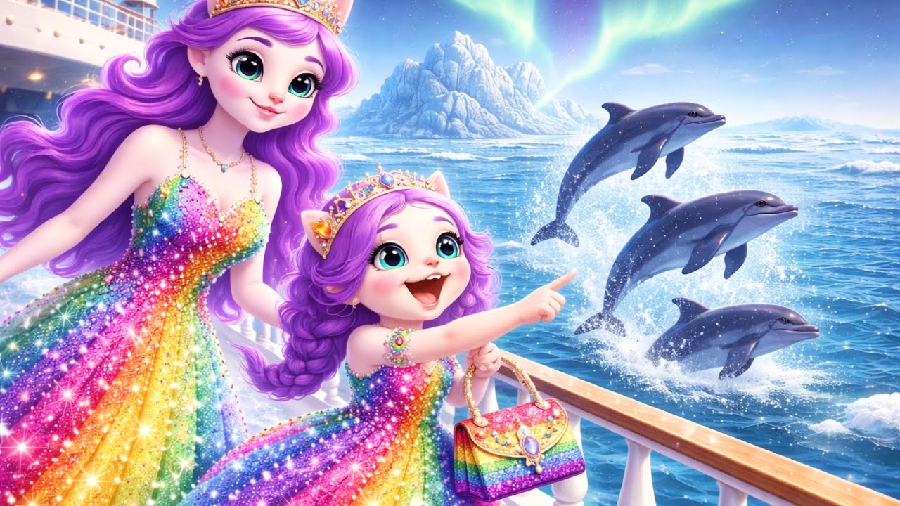 OMG… The Dolphins Came Back for Mio & Mommy… I Didn’t Expect This 🐬✨🥹 | AI Cat Story