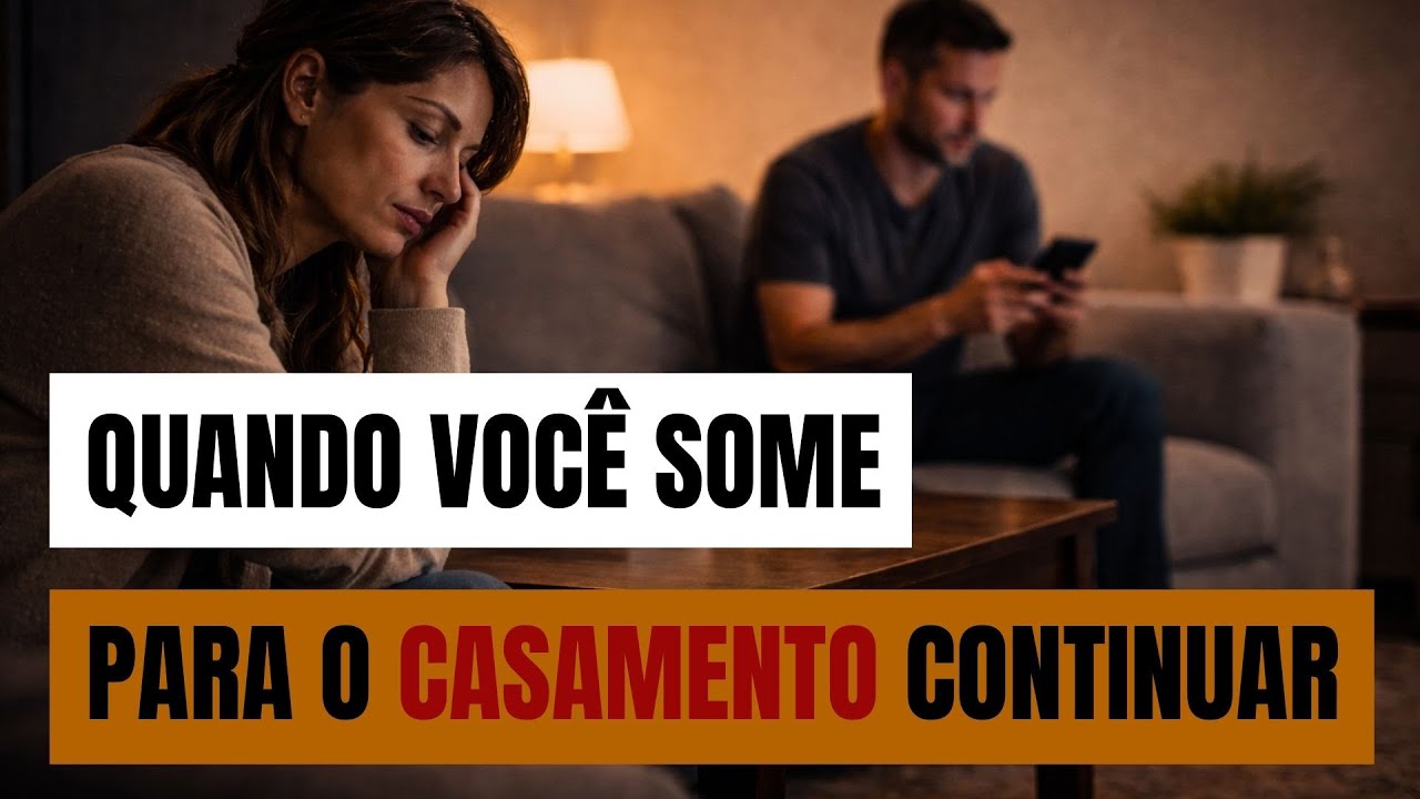 Você não esfriou, você se apagou tentando dar conta do casamento