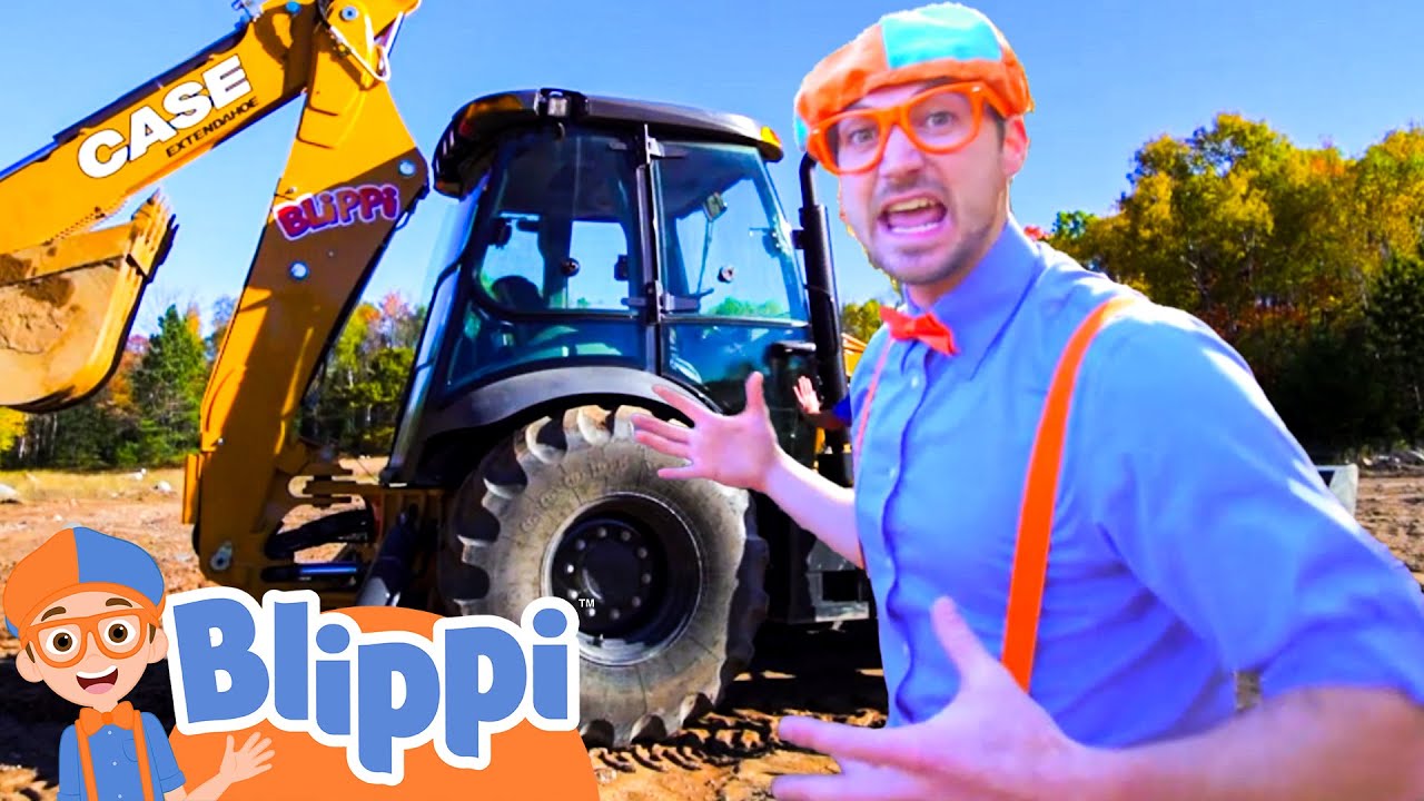 Hey Blippi, What Kind Of Construction Truck Is This?| Blippi Learns | Learn with Blippi!