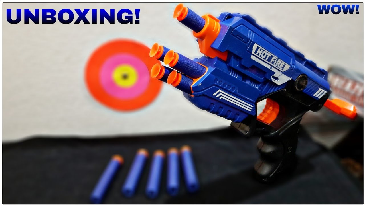 What A Hot Fire🔥 Gun😲😱!! | Amazing Toys | #gun #nerfgun #firegun