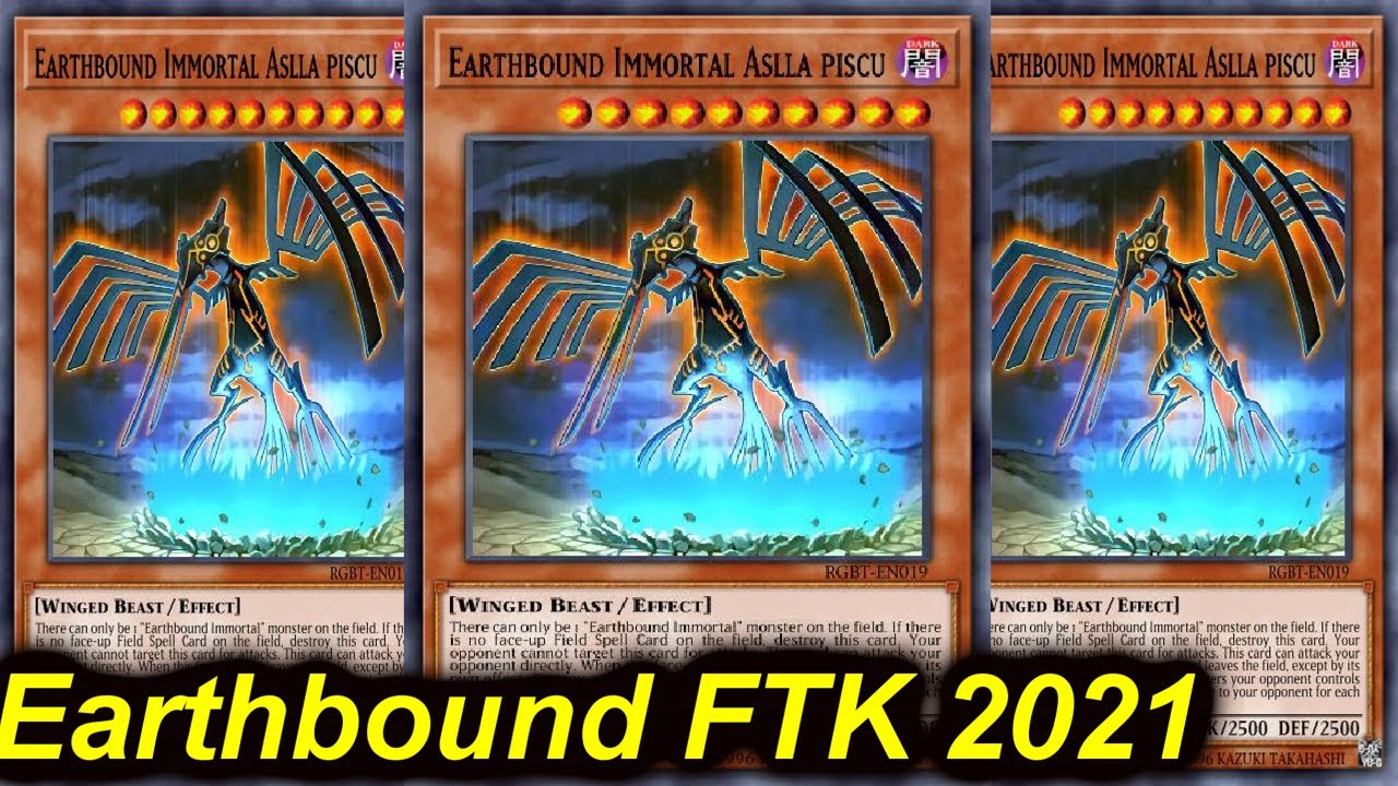 【YGOPRO】EARTHBOUND IMMORTAL FTK DECK APRIL 2021