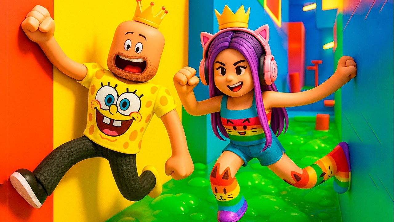 🔥 Roblox: Nossos Corpos Esticaram nesse Obby! Desafio Maluco 😱