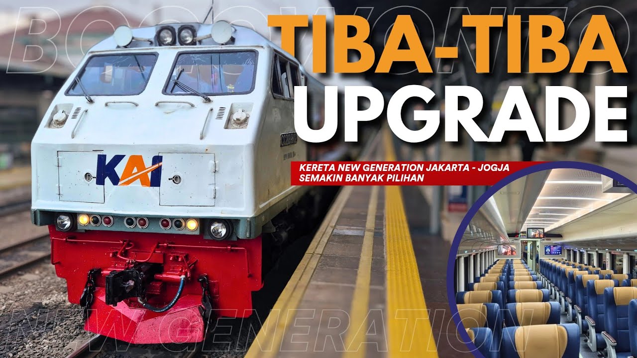 UPGRADE DADAKAN JADI MAKIN NYAMAN‼️ Naik KA BOGOWONTO Ekonomi New Generation 2025