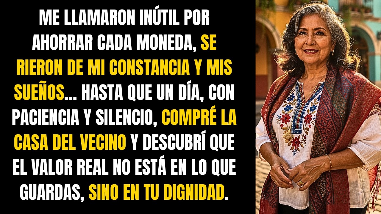 Me Llamaron Inútil Por Ahorrar Monedas… Hasta Que Compré La Casa Del Vecino