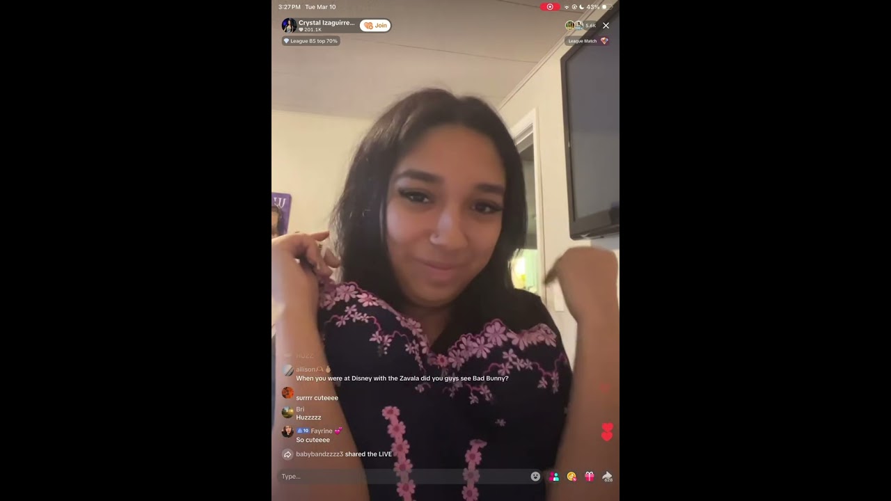 Crystal Peanks Calls her sister 3/10/26