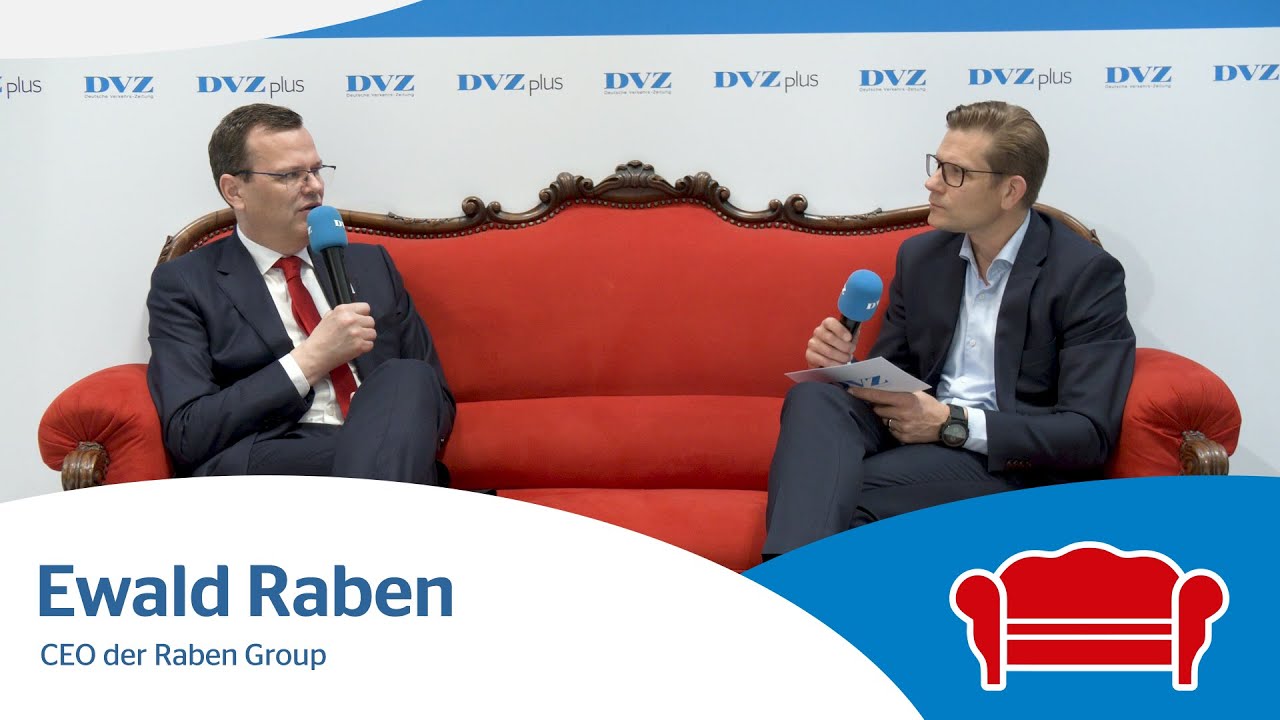 Transport Logistic 2025 Das Rote Sofa mit Ewald Raben