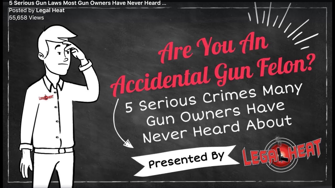 5 Serious Gun Laws Most Gun Owners Have Never Heard About!