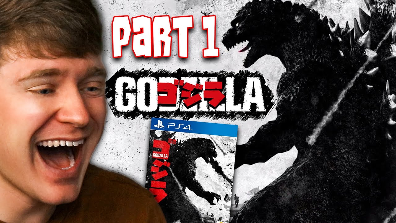 Playing the ULTRA RARE GODZILLA GAME on PS4!? (Part 1)