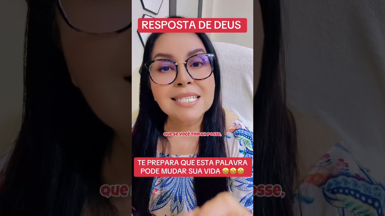 ESTÁ PALAVRA PODE MUDAR A SUA VIDA 🫵🏻🔥✅