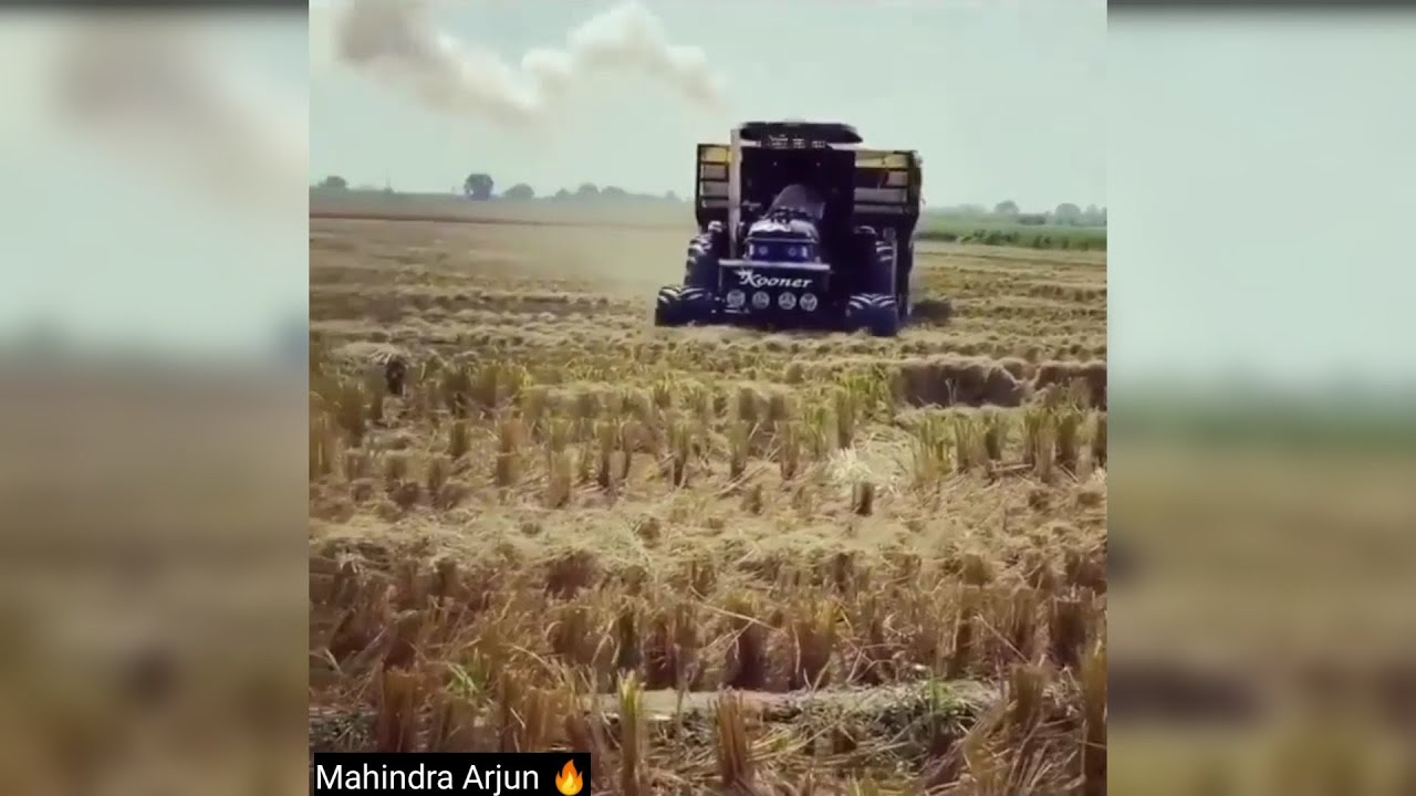 Black Modified Mahindra Arjun Tractor 🔥 | Arjun Tractor With Loaded Trolly