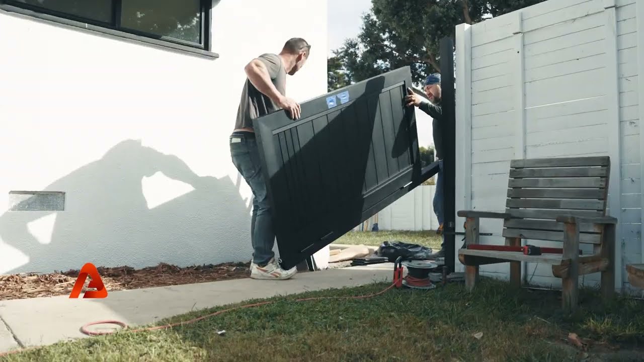 Sliding gate installation done right | rust-free aluminum 