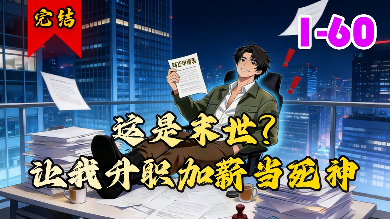 🔥已完结《这是末世？让我升职加薪当死神》共60集 | 零城见习司员杨天，表面上是个混吃等死、打游戏摸鱼的“咸鱼”，实则头脑冷静、洞察力极强。#脑洞#都市#小徐漫画站