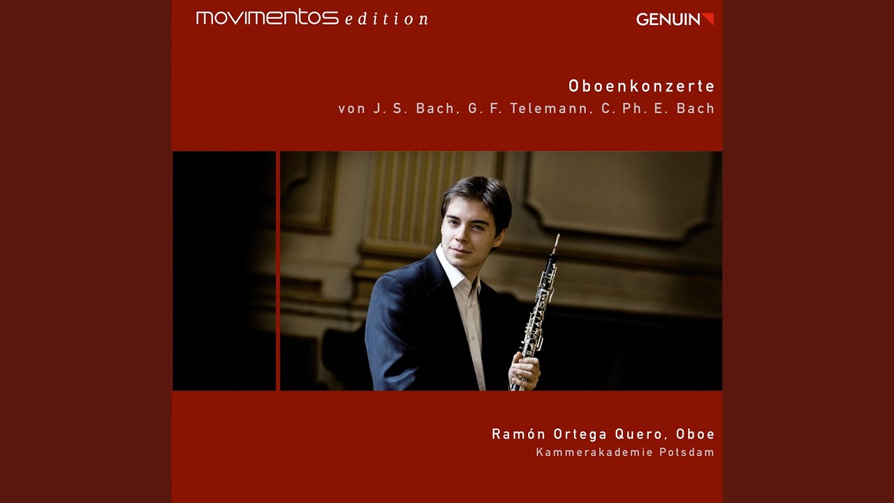 Flute Concerto in D Minor, Wq. 22, H. 425 (arr. R.O. Quero for oboe, strings and harpsichord) :...