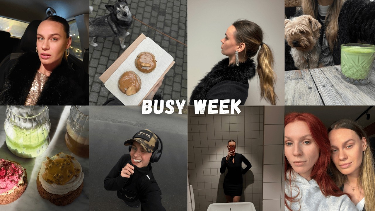 WORK WEEK // Event, Karaoke, Training 1/2marathon,...