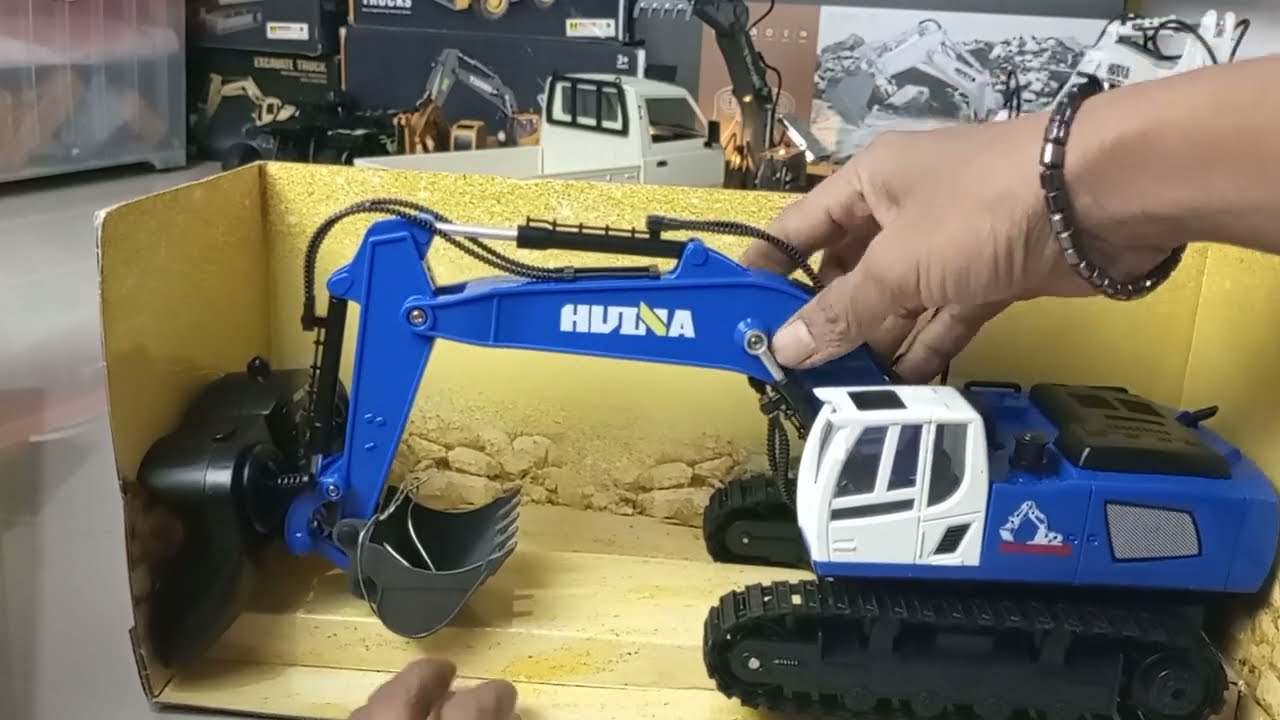 KEDATANGAN RC EXCAVATOR HUINA 1558