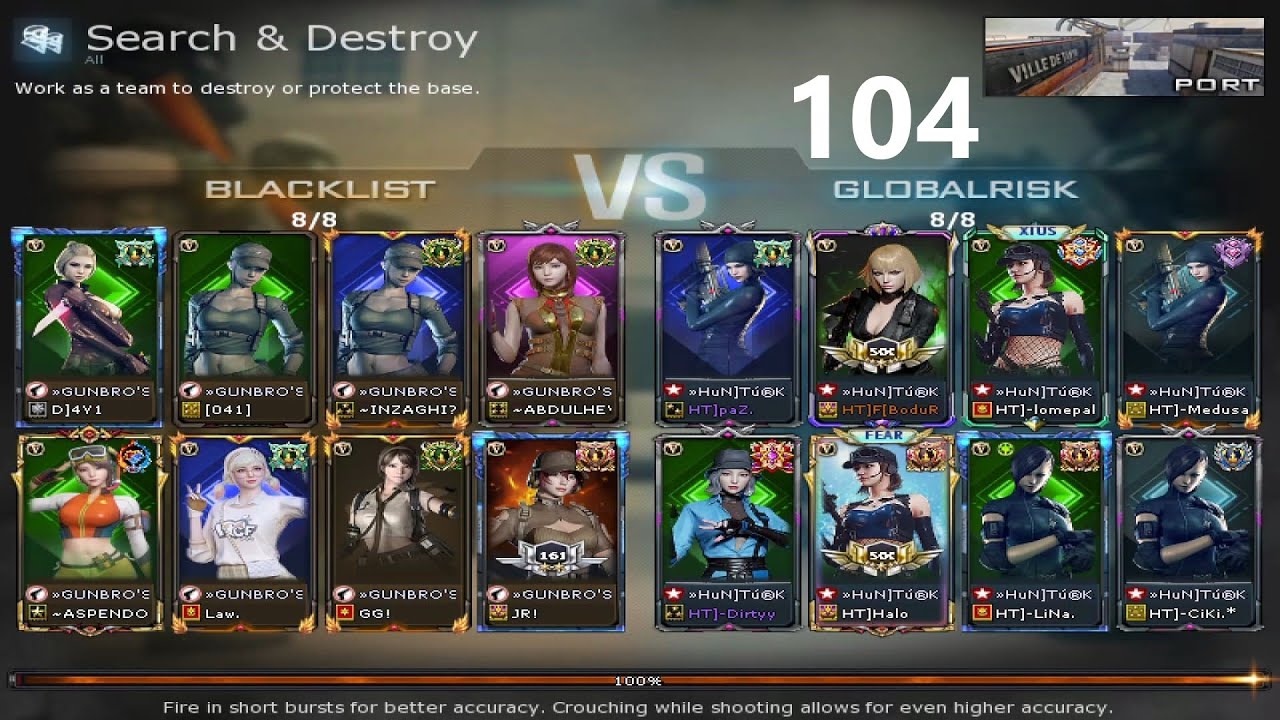 »HuN]Tú®Ks VS »GUNBRO'S  Port [CrossFire Clan War] #104