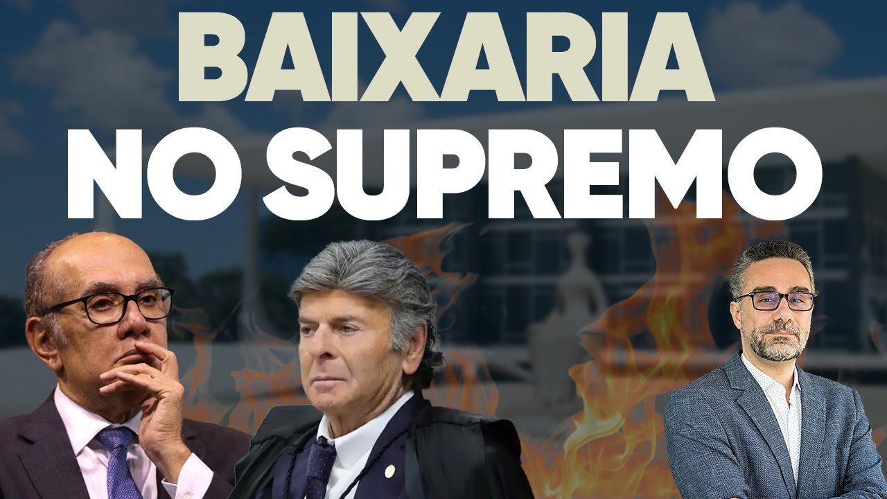Baixaria no Supremo: Gilmar ataca e xinga Fux