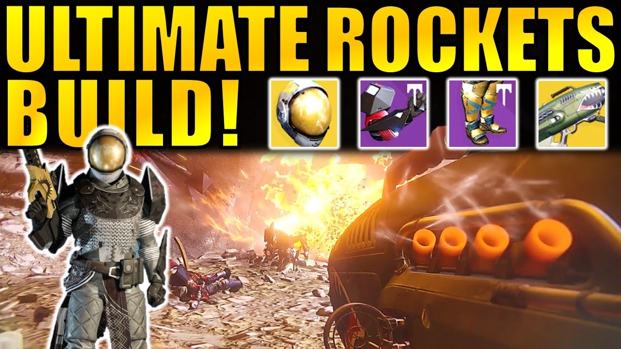 Destiny: ULTIMATE ROCKETS BUILD (Titan)!