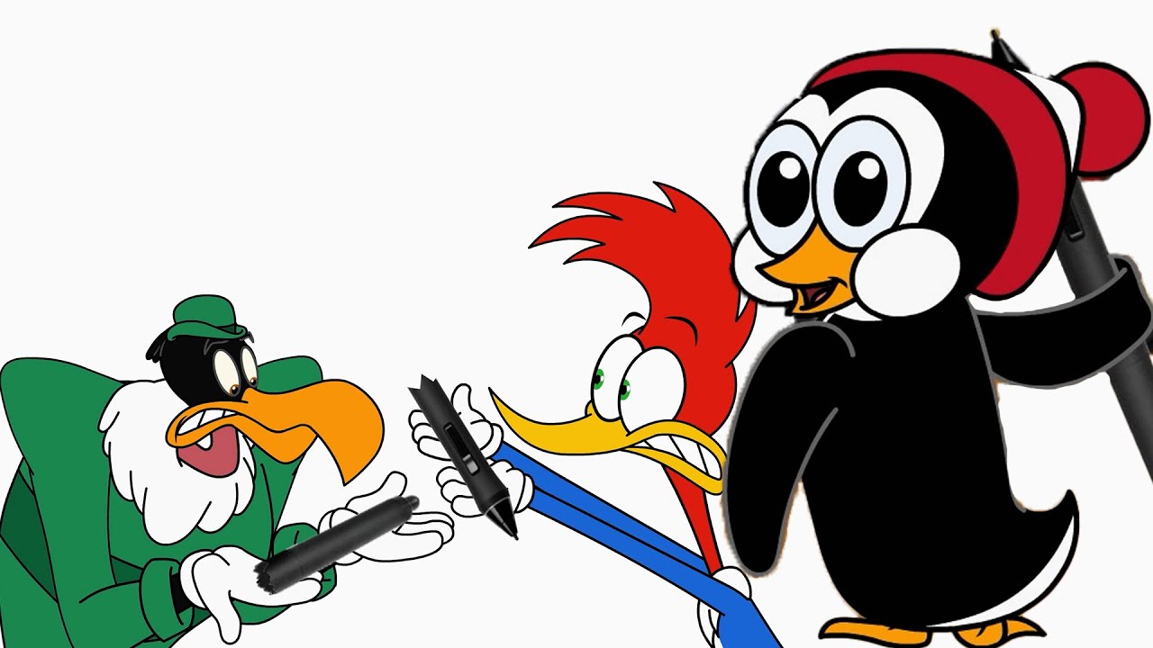 Woody Breaks the Animator’s Stylus  | Woody Woodpecker