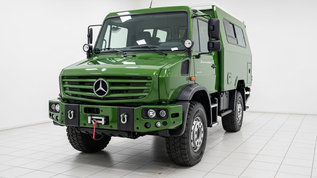 2026 Mercedes-Benz Unimog Expedition Camper | Ultimate All-Terrain Overland Machine