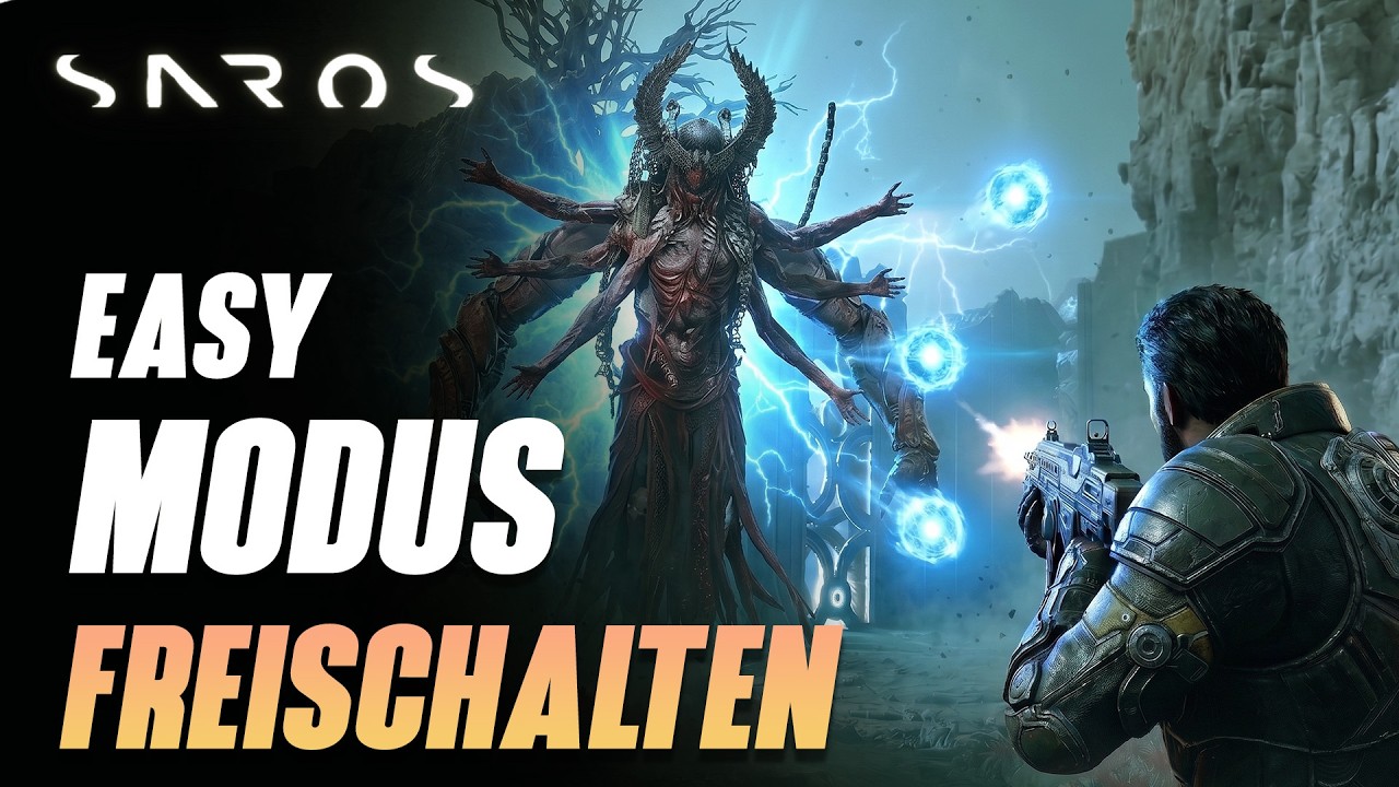 SAROS - BESTE Einstellungen um den EASY Mode freizuschalten | Tipps f&uuml;r den einfachsten Run