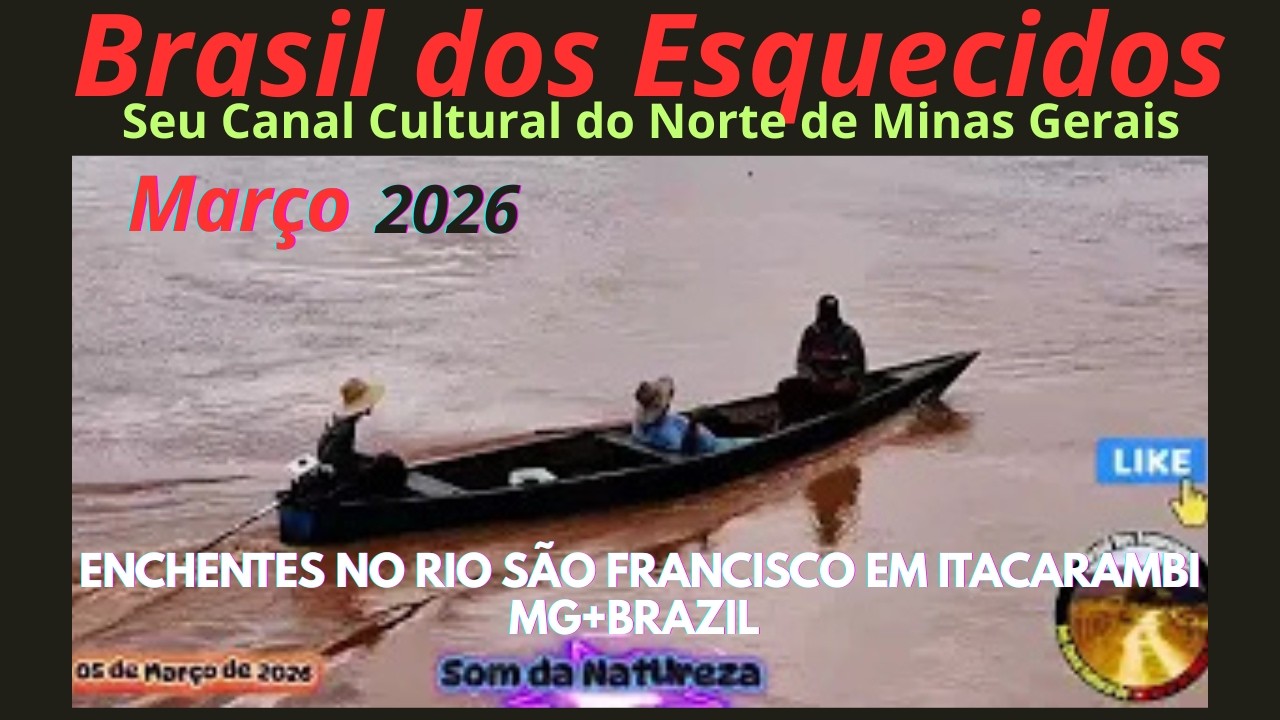 ENCHENTE NO RIO SÃO FRANCISCO EM ITACARAMBI-MG+BRAZIL ##reportagens #vidanosertão 