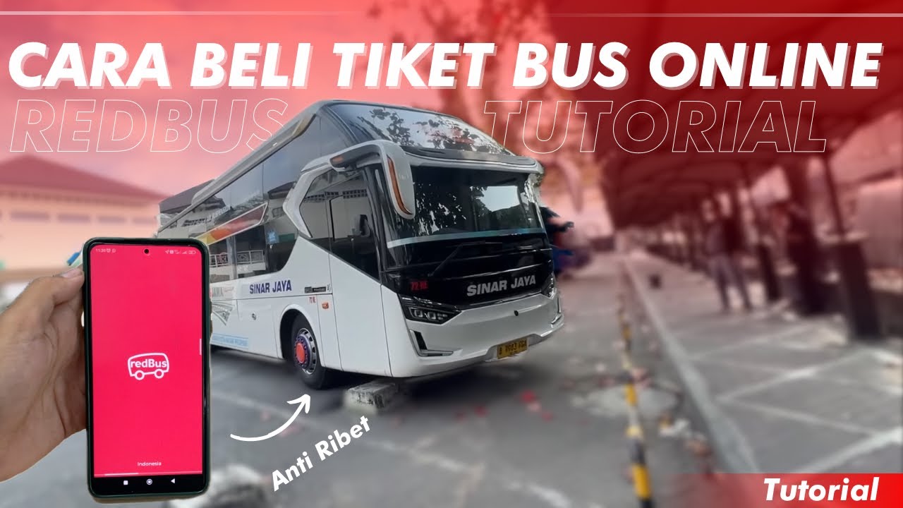 TUTORIAL LENGKAP BELI TIKET BUS Via redBus‼️ Pasti Bisa 👍