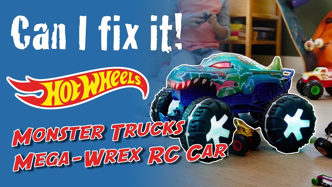 Hot Wheels Monster Trucks Mega-Wrex RC Car | Can I Fix It?