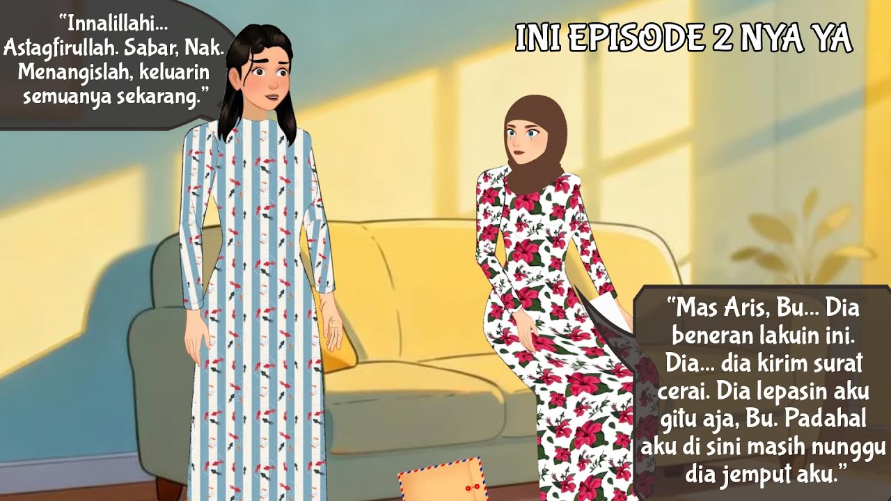 KARMA MERTUA TUKANG FITNAH DAN SELALU MENUNTUT MENANTU | Animasi Kartun Drama