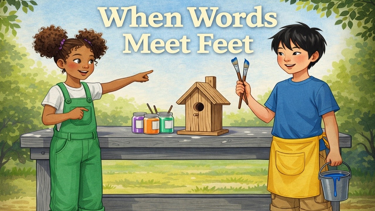 Where the Words and Feet Meet | A Story About Integrity & Responsibility💚
