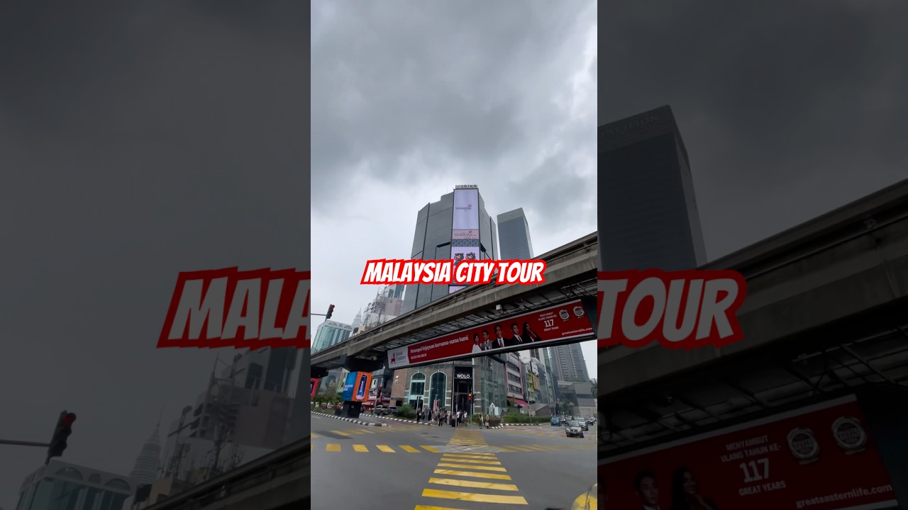 Malaysia🇲🇾 Kuala Lumpur city crossing 