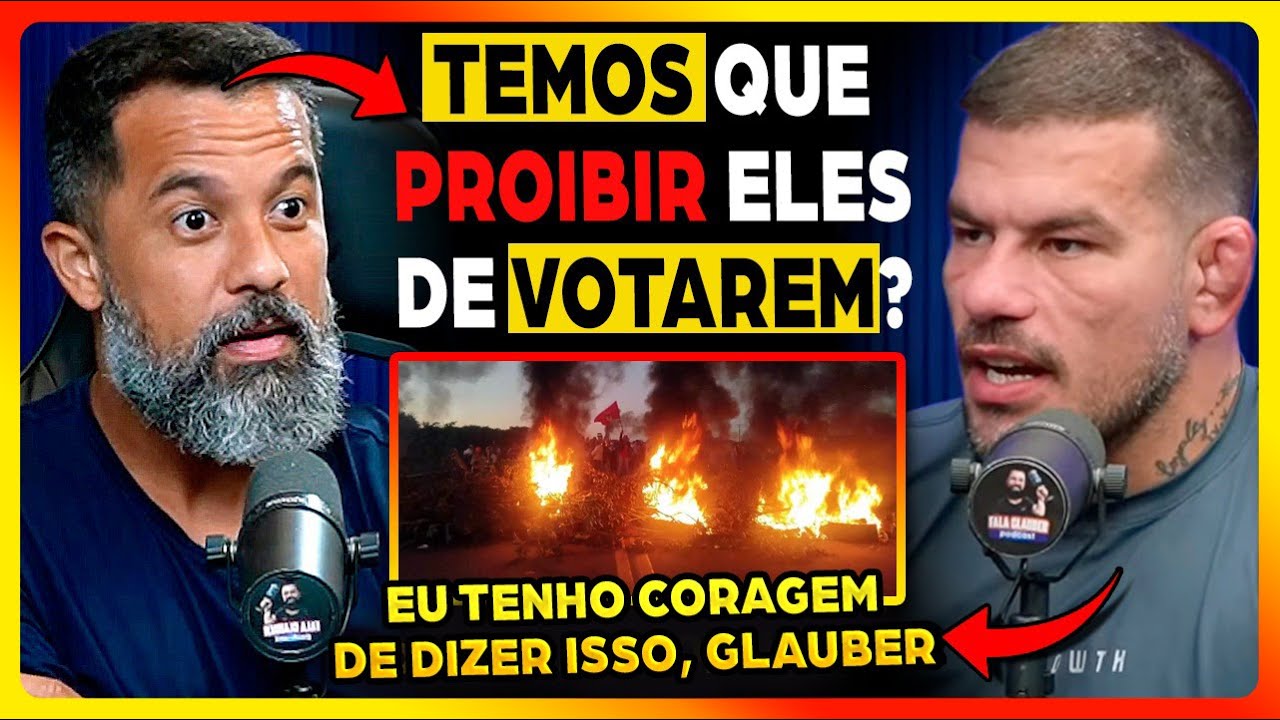 MARCELO BRIGADEIRO causa POL&Ecirc;MICA e IRRITA FALA GLAUBER