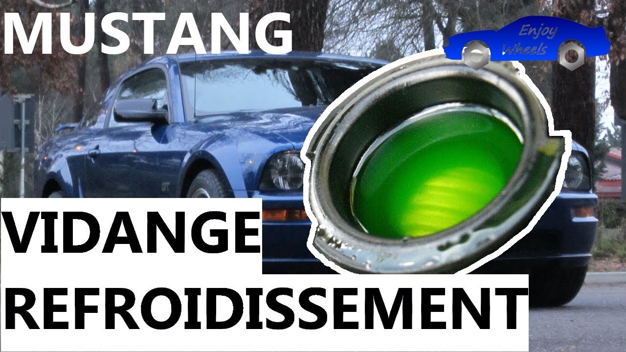 Mustang : Remplacement du liquide de refroidissement