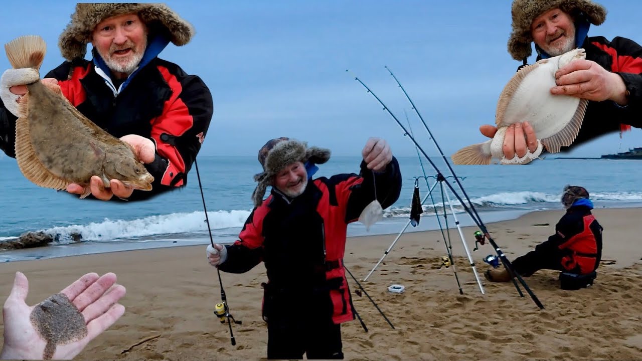 “Huge flounders” + Micro fishing Turbot/Brill? On Earthworms? 😲Fluke fishing north east Scotland 🎣