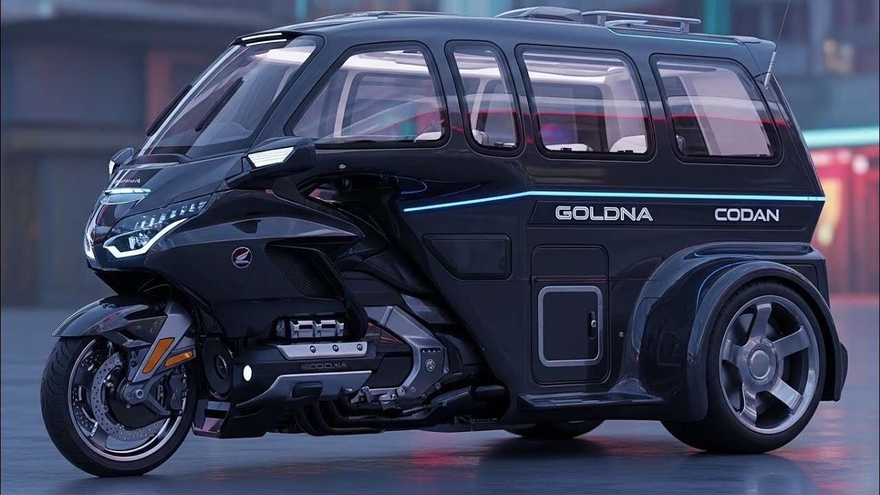 The Ultimate 3-Wheel Motorhome? 2027 Honda Gold Wing Camper Tricycle Review! 🛣️✨