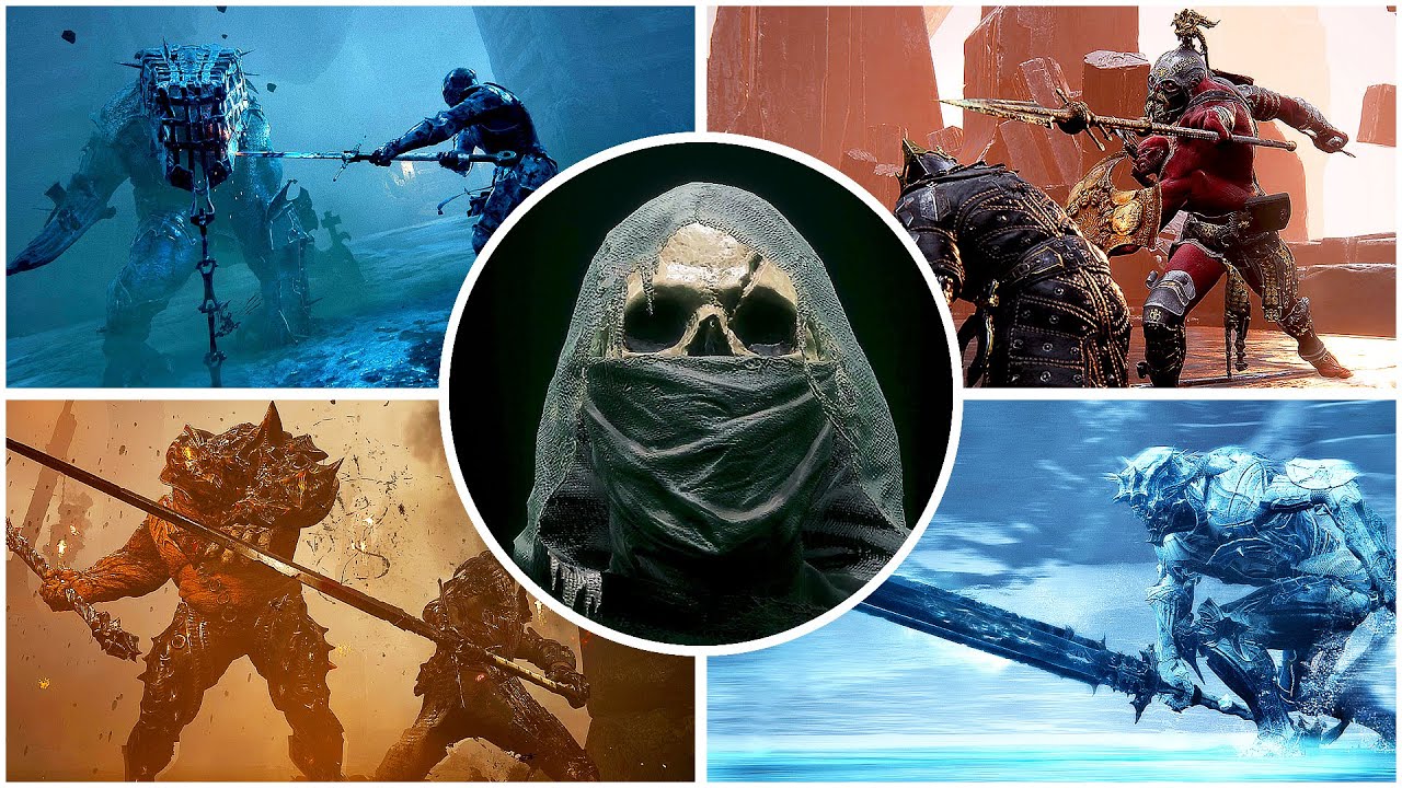 Mortal Shell: Enhanced Edition - All Boss Fights & Endings (PS5, 4K)