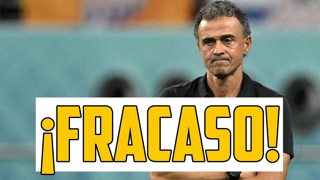 ESPAÑA HACE UN RIDÍCULO HISTÓRICO CON MARRUECOS: LUIS ENRIQUE MEJOR STREAMER QUE ENTRENADOR