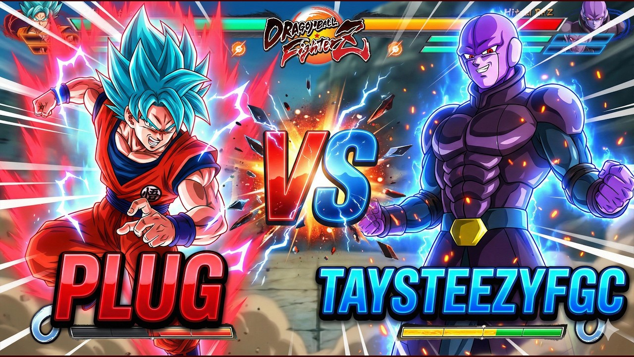 PLUG vs TAYSTEEZYFGC | Intense Dragon Ball FighterZ Match (DBFZ)