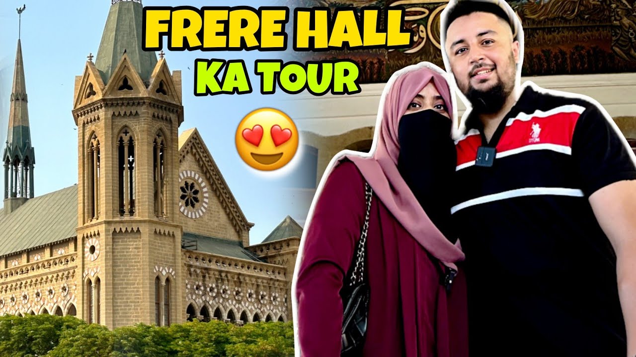 Beautiful Art in Frere Hall Karachi ❤️ | Frere Hall Karachi History | Couple Of Karachi Official