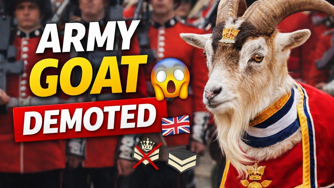 A British Army Goat Got Demoted&hellip; Seriously 🐐🇬🇧