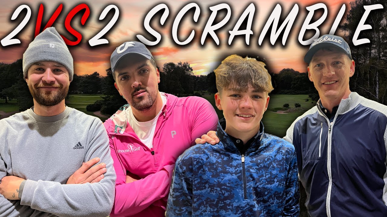 Myself & ClubFaceUk VS Father Son Golf... *COMPETITIVE* (Frilford Heath Red Course)