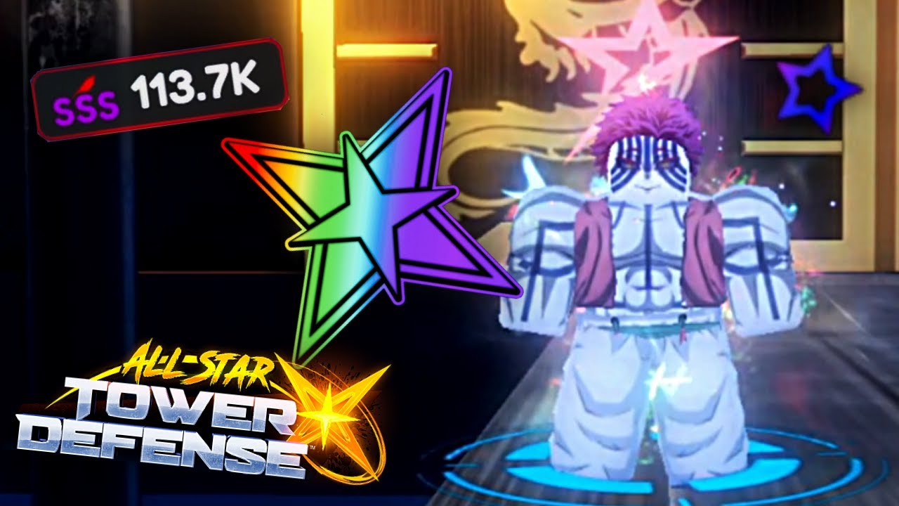 All Star Exclusive Patternine (Akaza) | All Star Tower Defense X upd 6 | Showcase