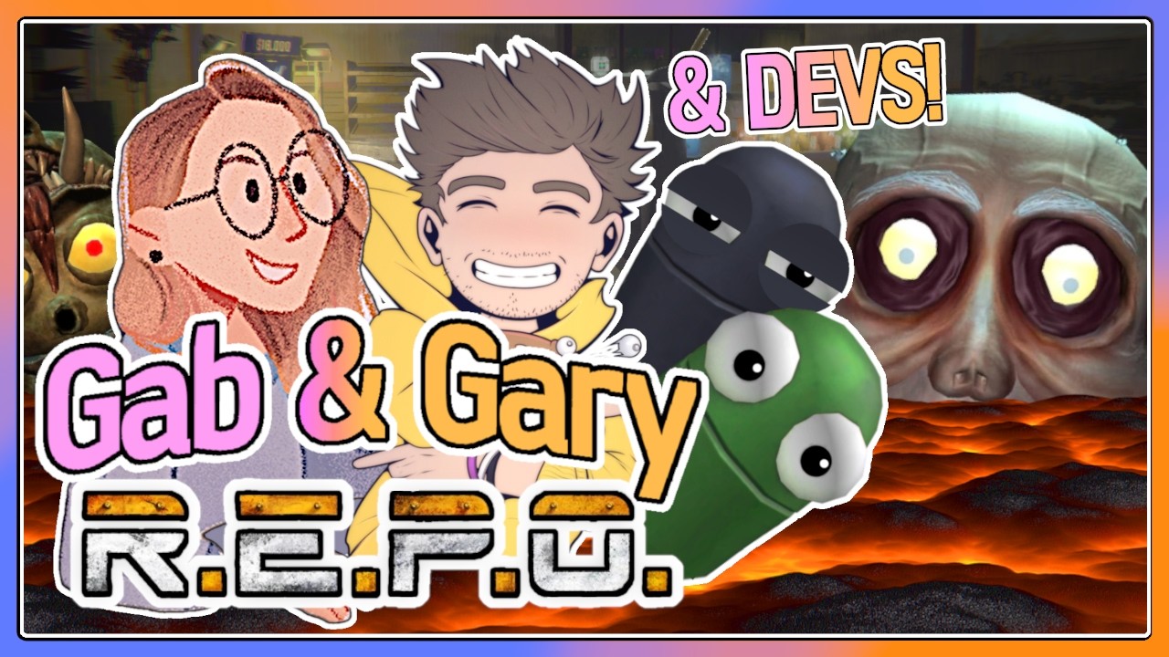 Gab & Gary: The Floor is Lava?! [R.E.P.O.]