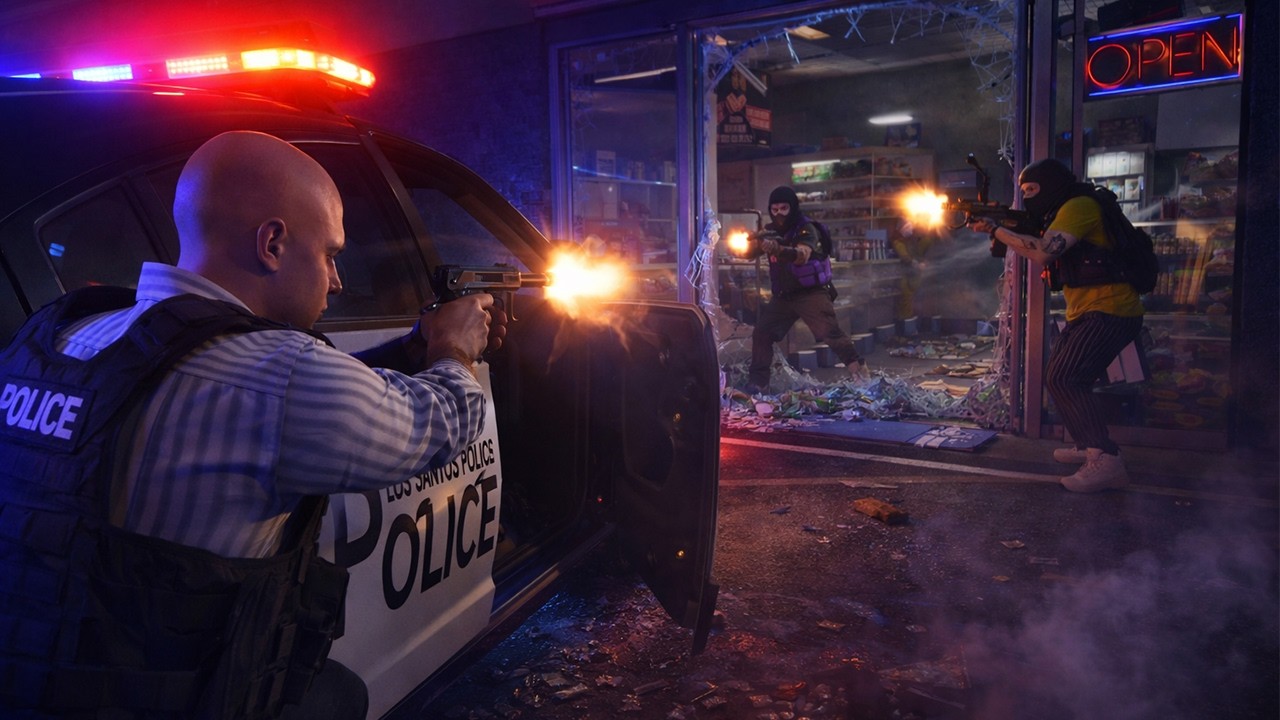 GTA 5 RP LSPD патрульный коп. День 714