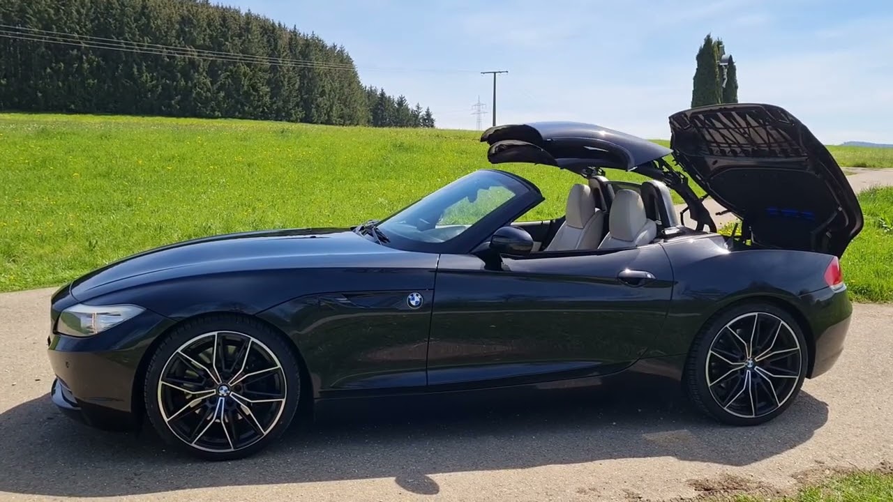 BMW Z4 - Verdeck &ouml;ffnen