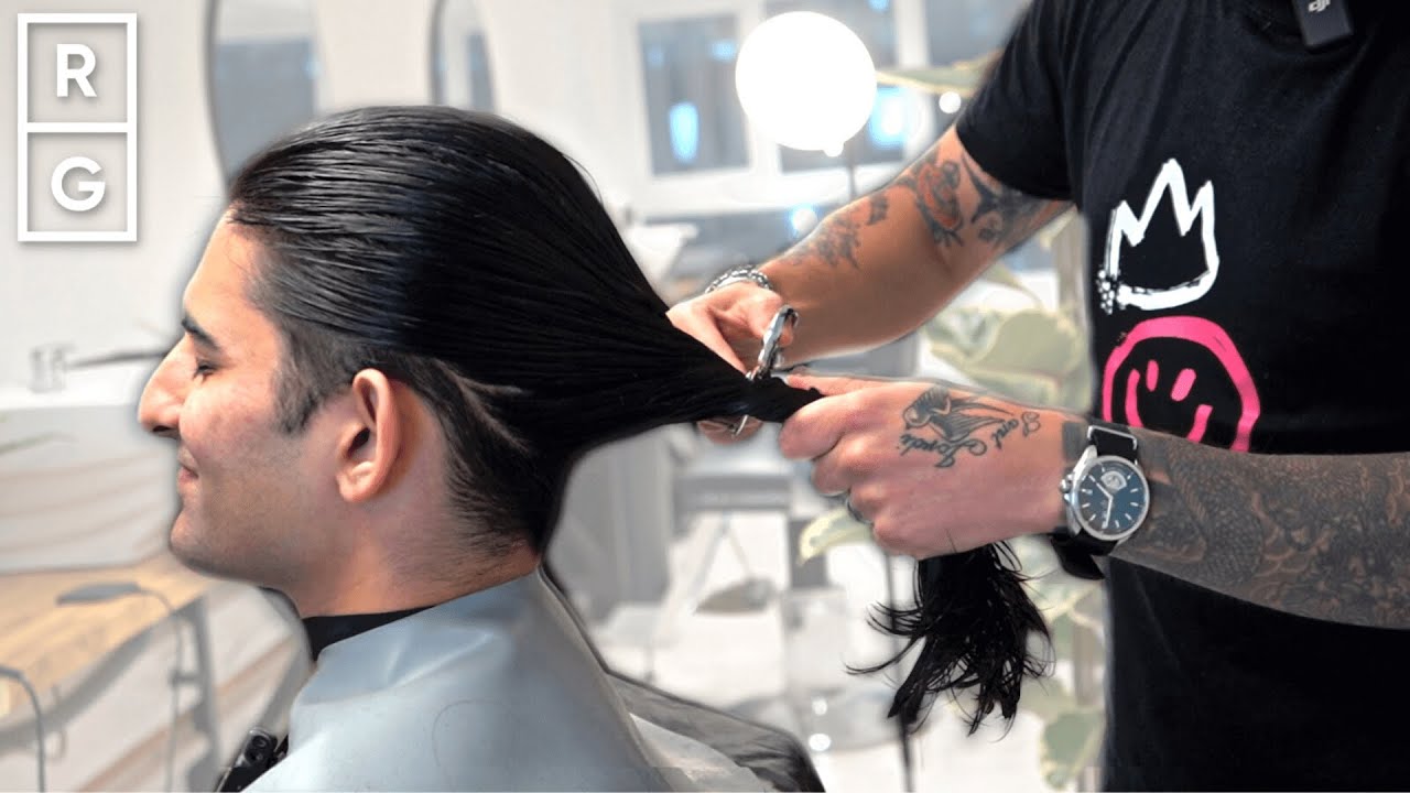 «Cut My HAIR OFF» (трансформация длинных волос в короткие)