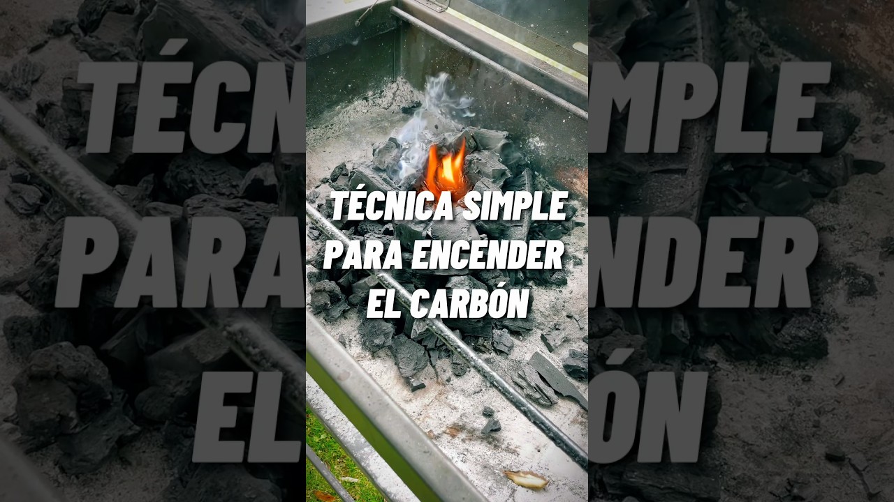 Técnica simple para encender el carbón | PARRILLEROS
