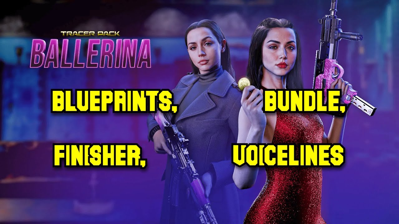 BO6: Eve Macarro Ballerina Bundle Overview (Voice, blueprint animations/tracers, emote, and more)