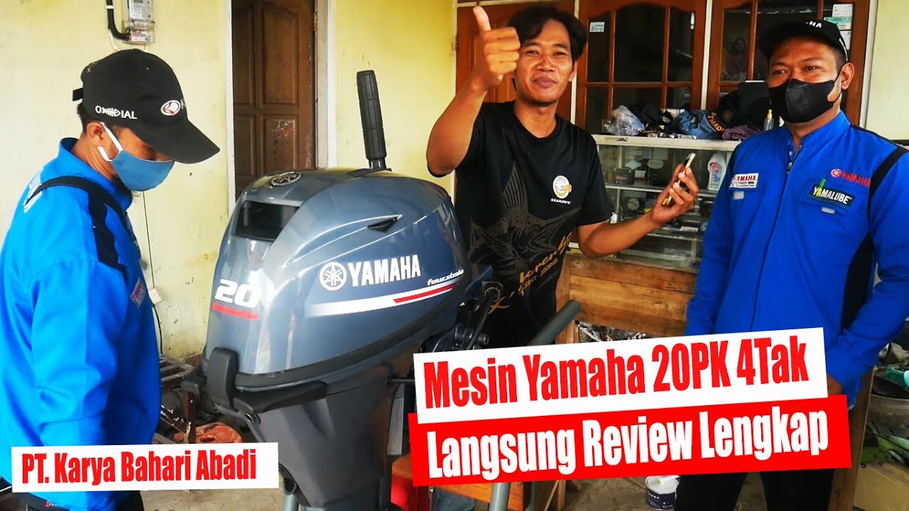 Gak Nyangka Dapat Mesin Tempel Gratis Dari Yamaha Karya Bahari Abadi