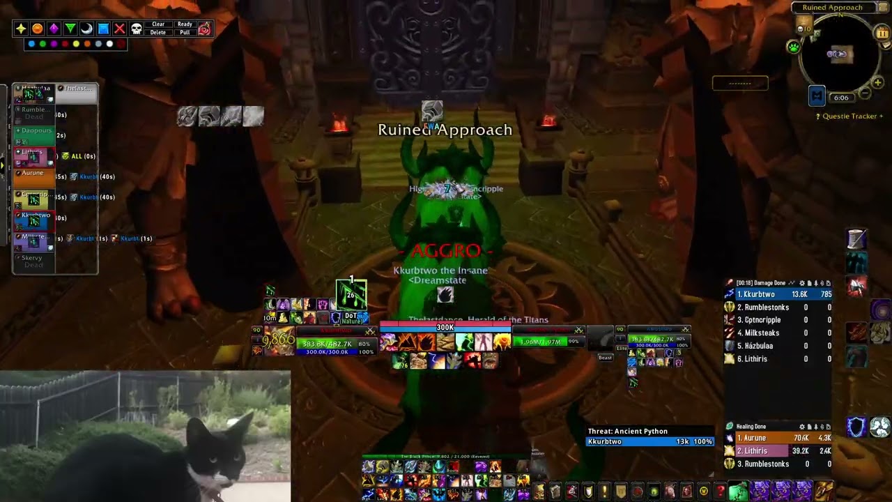 Dreamstate Throne of Thunder Day 1 10M Heroic
